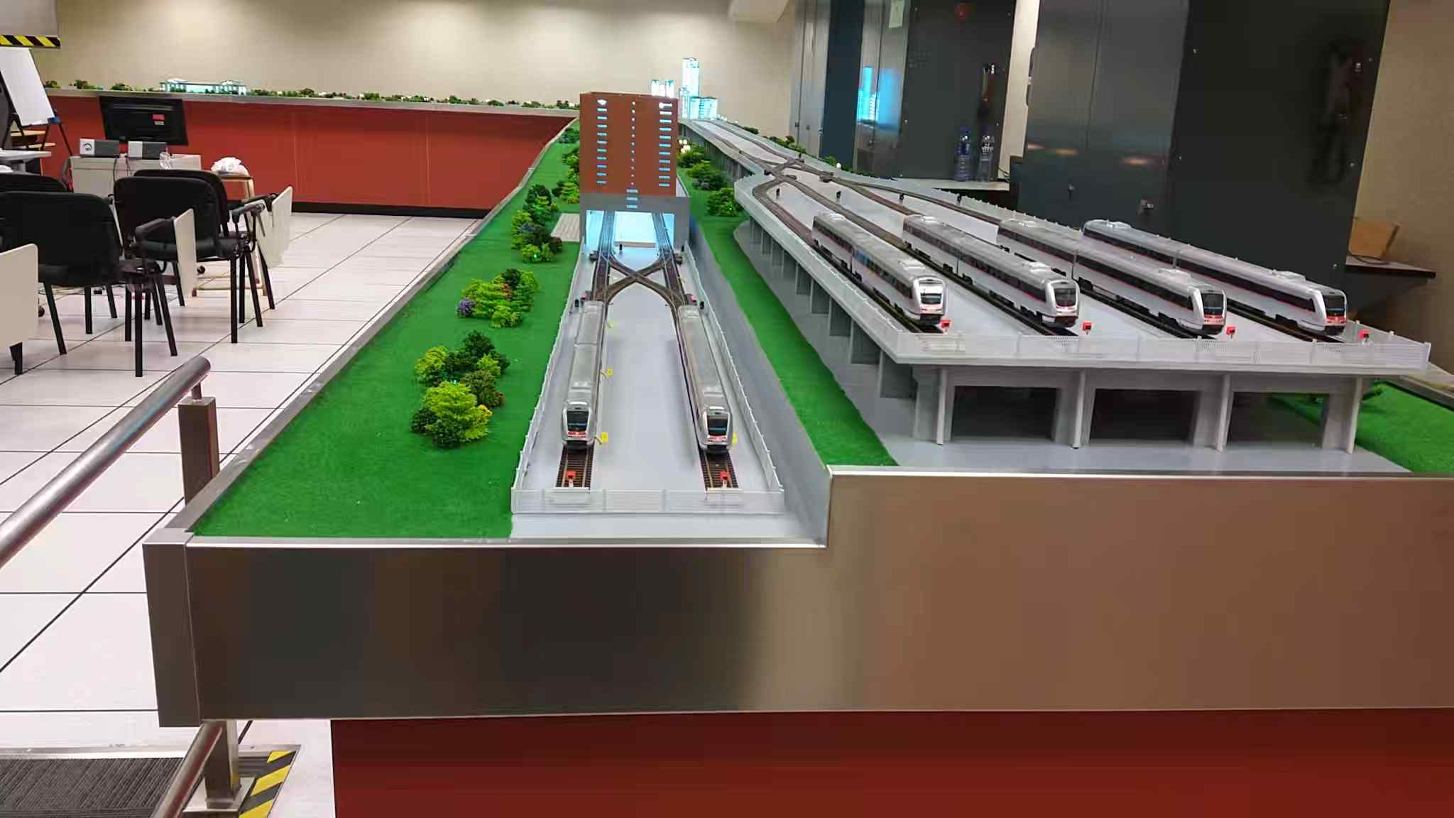 翟工 ATS/CTC 智能化实训系统沙盘 作品图 2