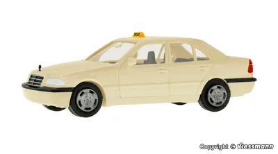 Kibri - H0 Mercedes C-Class, taxi 火车模型