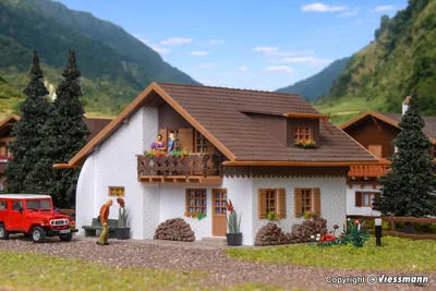 Vollmer - H0 House Wiesengrund 火车模型