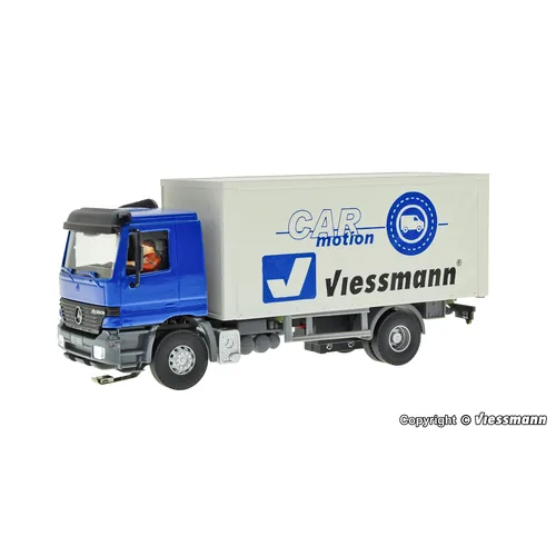 Viessmann - H0 MB ACTROS 2-axle box body, limited edition, functional model 火车模型