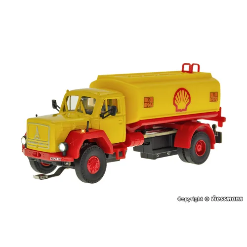 Viessmann - H0 MAGIRUS DEUTZ 2-axle tanker truck Shell, functional model 火车模型