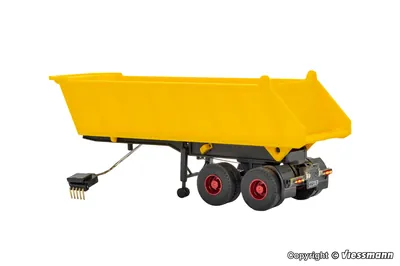 Viessmann - H0 MEILLER Tipper semitrailer MHKS 40/2, functional model 火车模型