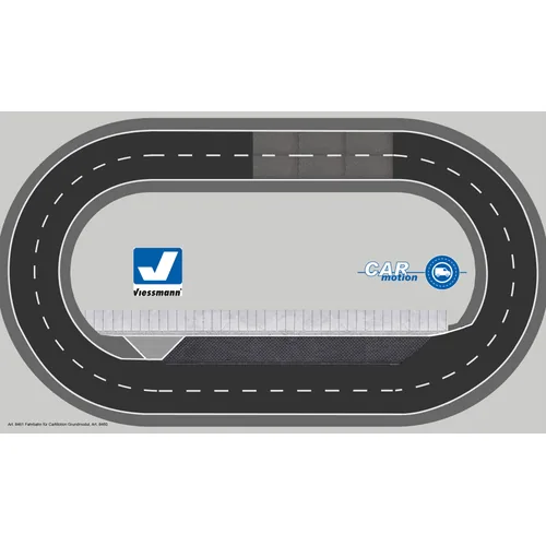 Viessmann - Track for CarMotion Basic Module, Item 8460 火车模型