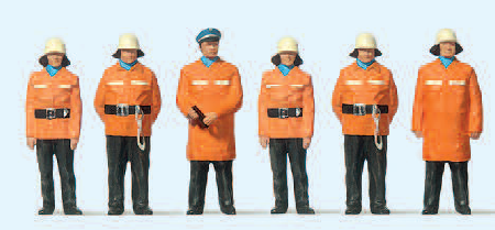 Feuerwehrmänner. Schutzanzug