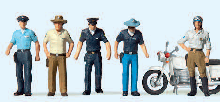 Polizisten. USA