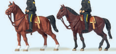 Berittene Polizei. USA
