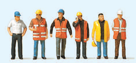 Arbeiter mit Warnweste