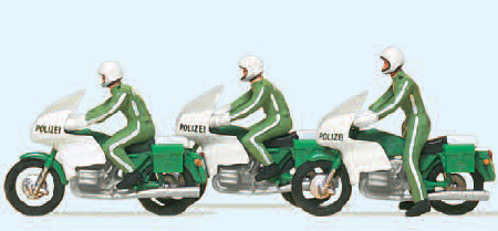 Kradfahrer Polizei