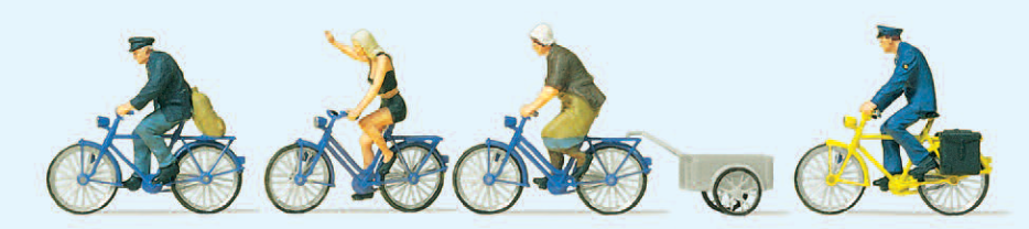 Radfahrer, Fahrradanhänger