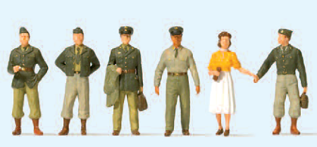 US-Soldaten. Fünfziger Jahre
