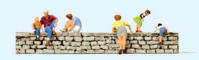 Auf der Mauer