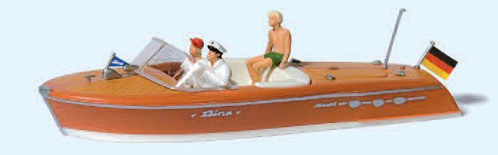Motorboot Riva Ariston mit Besatzung (1)