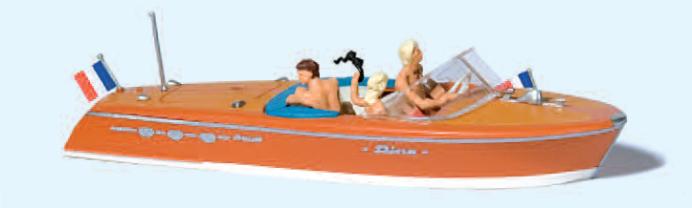 Motorboot Riva Ariston mit Besatzung (2)