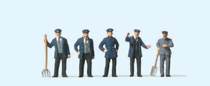 Lokführer. Heizer. Bahnbedienstete. Ca. 1890-1925