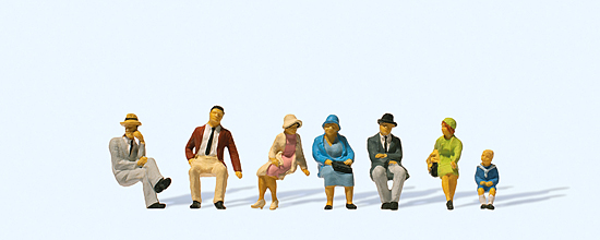 Sitzende Personen. 1925-1930