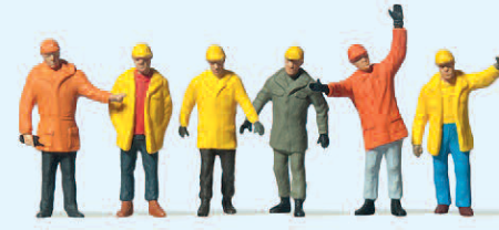 Arbeiter in Schutzkleidung