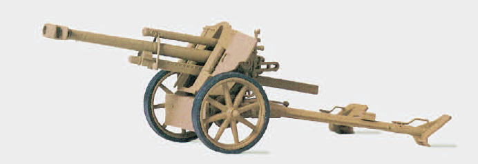 Leichte Feldhaubitze 10,5 cm leFH 18/40. Deutsches Reich 1939-45. Bausatz