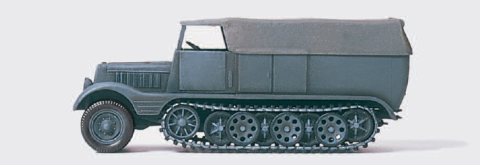 Halbketten-Zugmaschine 3 to (SdKfz 11). Deutsches Reich 1939-45. Bausatz