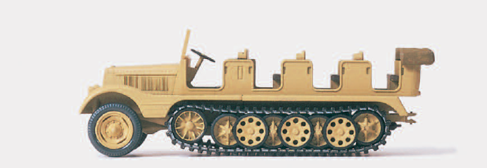 Halbketten-Zugmaschien 3 to (SdKfz 11). Pionierausführung. Deutsches Reich 1939-45. Bausatz