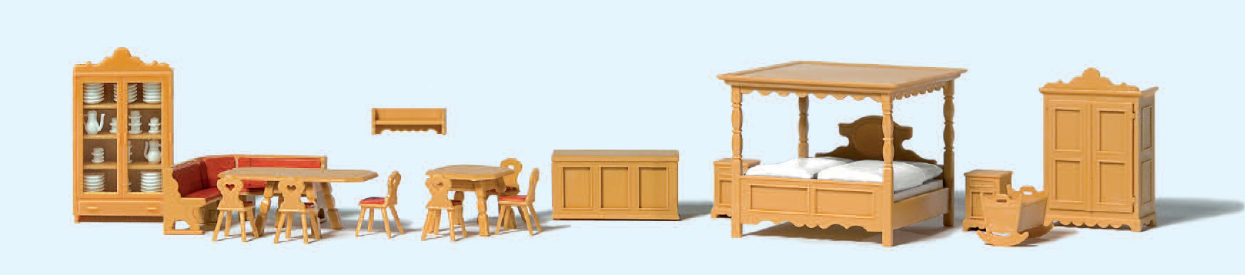 Landhausmöbel. Fertigmodell