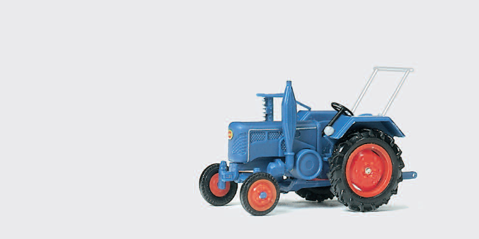 PREISER - Ackerschlepper LANZ D 2416. Fertigmodell 火车模型