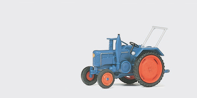 Ackerschlepper LANZ D 2416. Schmale Bereifung. Fertigmodell