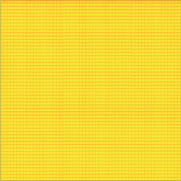 "Wandfliesen". Gelb. 3 Platten 95 x 95 mm. Bausatz
