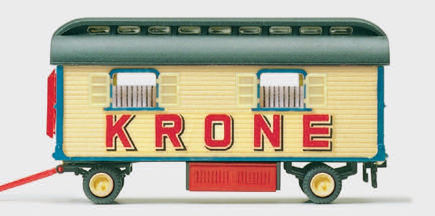 Wohnwagen "Zirkus Krone". Fertigmodell