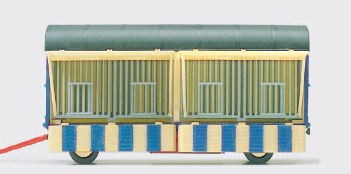 Käfigwagen "Zirkus Krone", offen. Fertigmodell