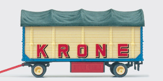 Packwagen "Zirkus Krone", mit Plane. Fertigmodell