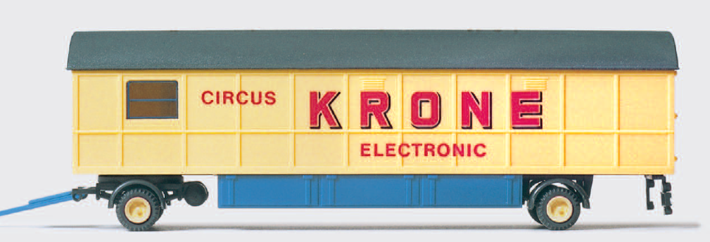 Elektronikwagen "Zirkus Krone". Fertigmodell