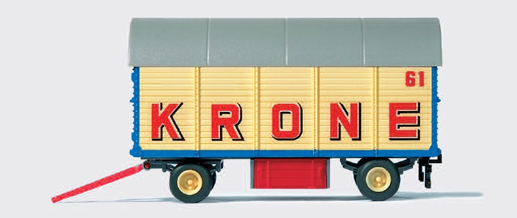 Packwagen "Zirkus Krone". Fertigmodell
