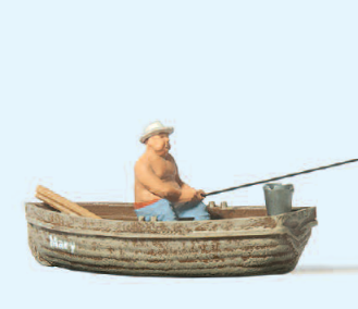 Angler im Boot