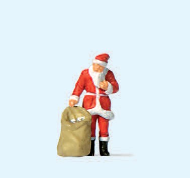 Weihnachtsmann mit Gabensack