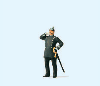 Berliner Polizist. Um 1900