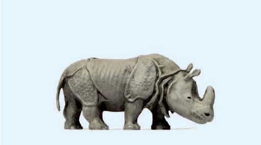 Indisches Panzernashorn