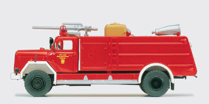 Zubringerlöschfahrzeug ZB 6/24. F Magirus 200 D 16 A. Ausführung Bayern. Bausatz
