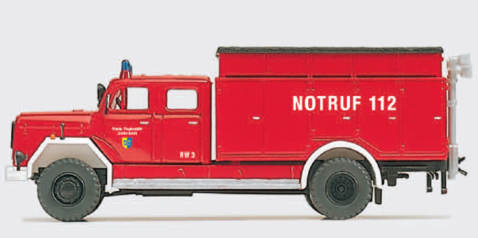 Rüstwagen RW 3 ST. F Magirus 200 D 16 A. Bausatz