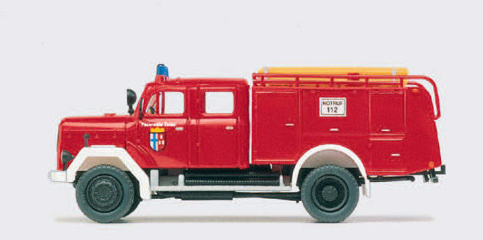 Tanklöschfahrzeug TLF 16. F Magirus 150 D 10 A. Bausatz