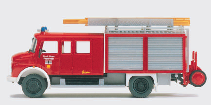 Löschgruppenfahrzeug LF 16. Mercedes-Benz LAF 1113 B/42. Aufbau ZIEGLER. Bausatz