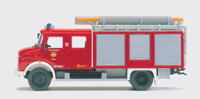 Schlauchwagen SW 2000. Mercedes-Benz LAF 1113 B/42. Aufbau ZIEGLER. Bausatz