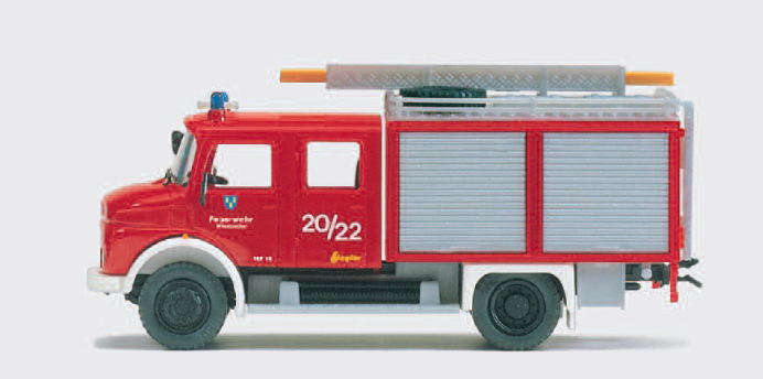 Tanklöschfahrzeug TLF 16. Mercedes-Benz LAF 1113 B/36. Aufbau ZIEGLER. Bausatz