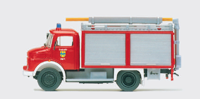 Rüstwagen RW 1. Mercedes-Benz LAF 911 B/32. Aufbau ZIEGLER. Bausatz