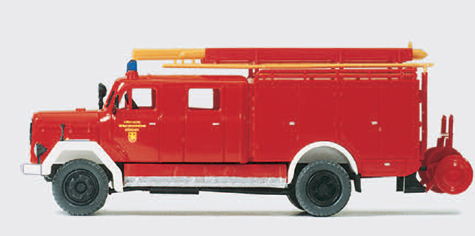 Löschgruppenfahrzeug LF 16. Magirus F Mercur 150 A. Bausatz