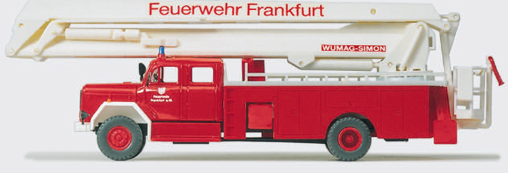 Gelenkbühne. F Magirus 200 D 16. WUMAG-Simon. Bausatz