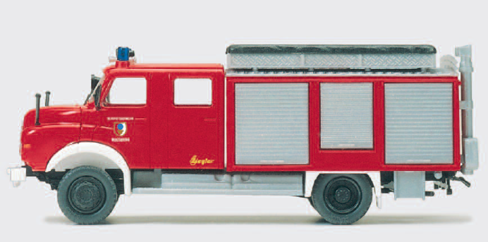 Rüstwagen RW-Öl. MAN 11. 168 HALF. Aufbau ZIEGLER. Bausatz