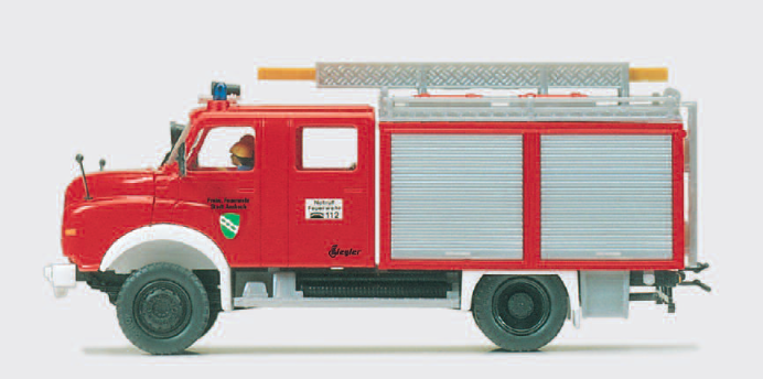 Tanklöschfahrzeug TLF 16/25. MAN 11. 192 HALF. Aufbau ZIEGLER. Fertigmodell