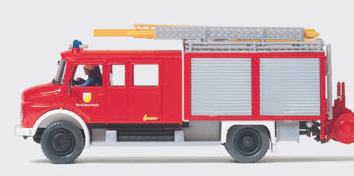 Löschgruppenfahrzeug LF 16. MB LAF 1113 B/42. Aufbau ZIEGLER. Fertigmodell