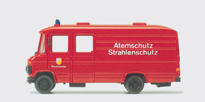 Gerätewagen GW Atemschutz/Strahlenschutz. MB 508 D. Fertigmodell