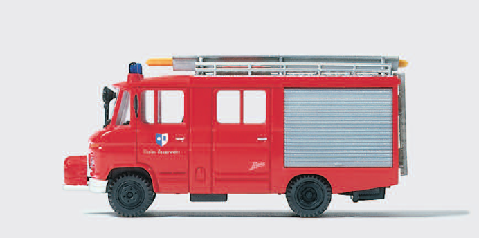 Löschgruppenfahrzeug LF 8. MB 408. Aufbau METZ. Fertigmodell